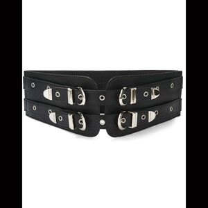 KILLSTAR STARLIGHT [B] BLACK BELT BRAND NEW GOTHIC METAL BUCKLES